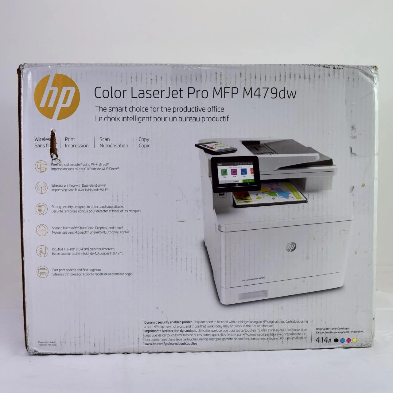 HP White Colour LaserJet Pro MFP M479dW - Image 9