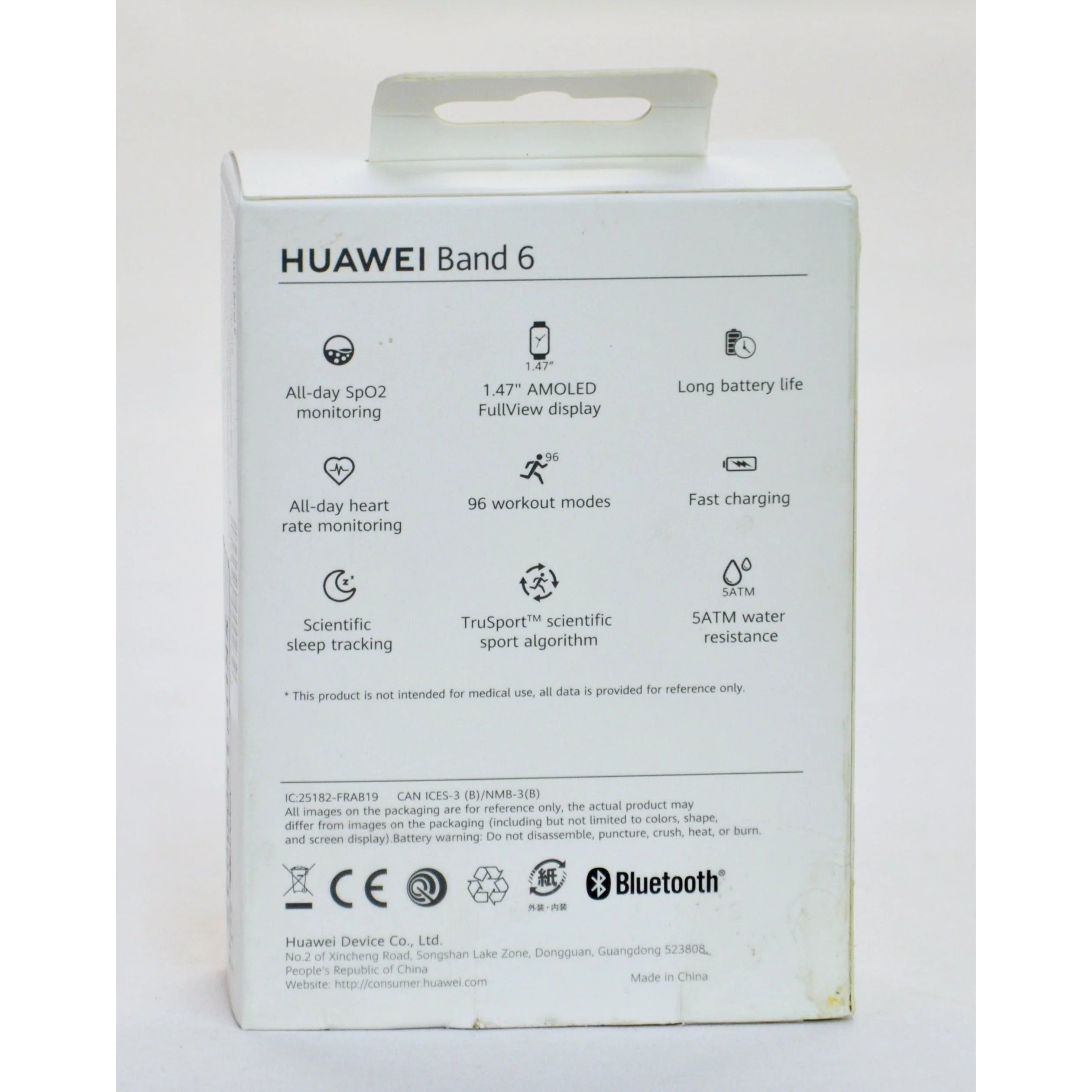 Huawei Band 6 Bluetooth Smartwatch - Graphite Black - Image 3