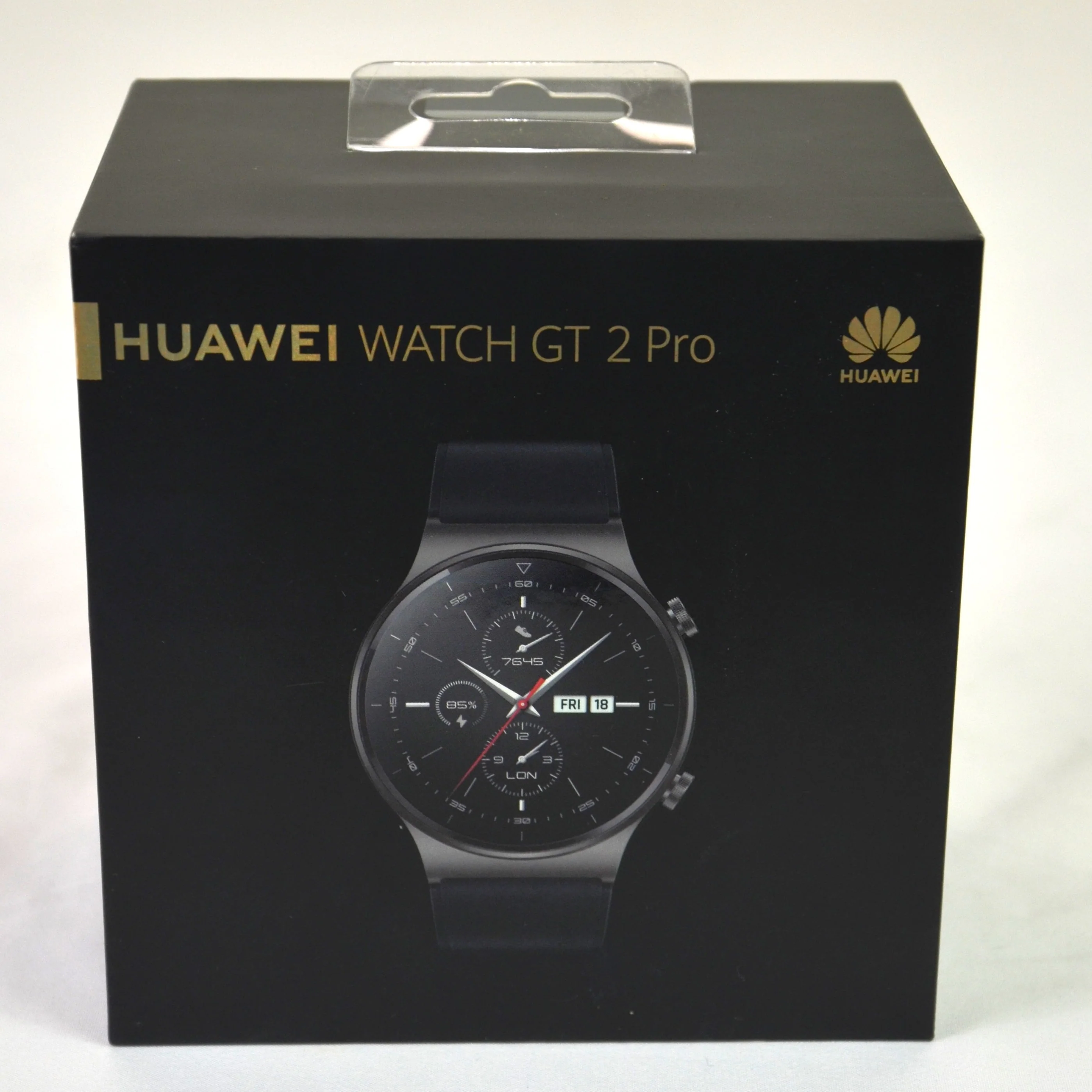 HUAWEI WATCH GT 2 Pro GPS, SpO2, 2-week Battery, Bluetooth Cal - Night Black - Image 4