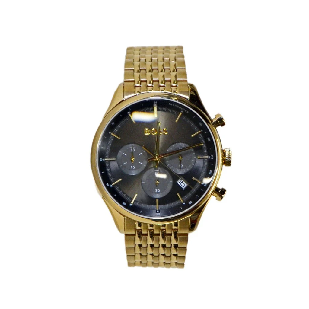 HUGO BOSS Men's HB1514051 Gregot Herenhorloge Watch - Gold Tone