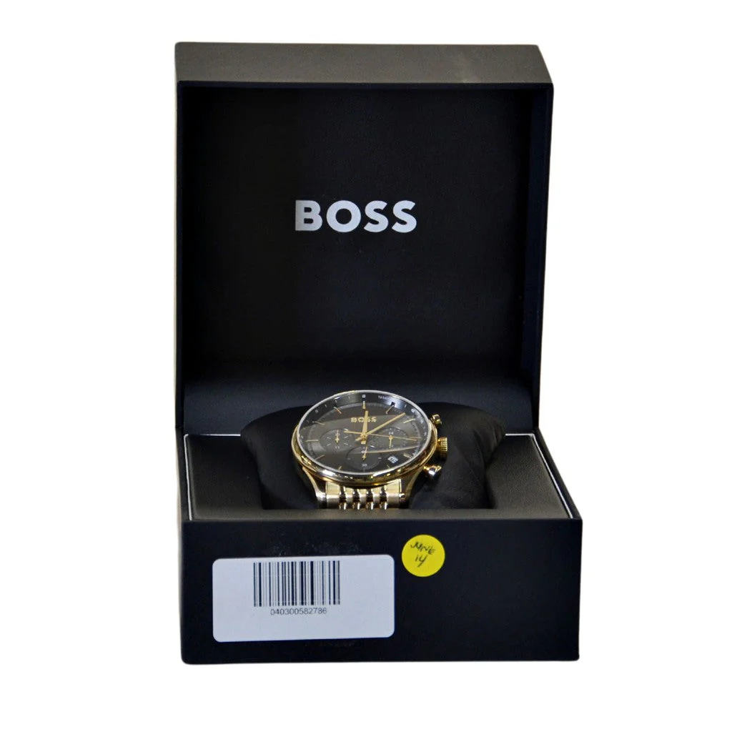 HUGO BOSS Men's HB1514051 Gregot Herenhorloge Watch - Gold Tone - Image 8