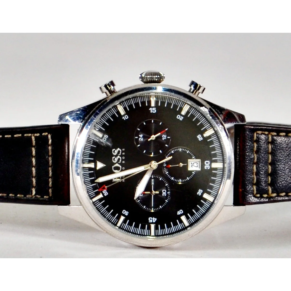 Hugo Boss Men's Watch - Brown - Image 2