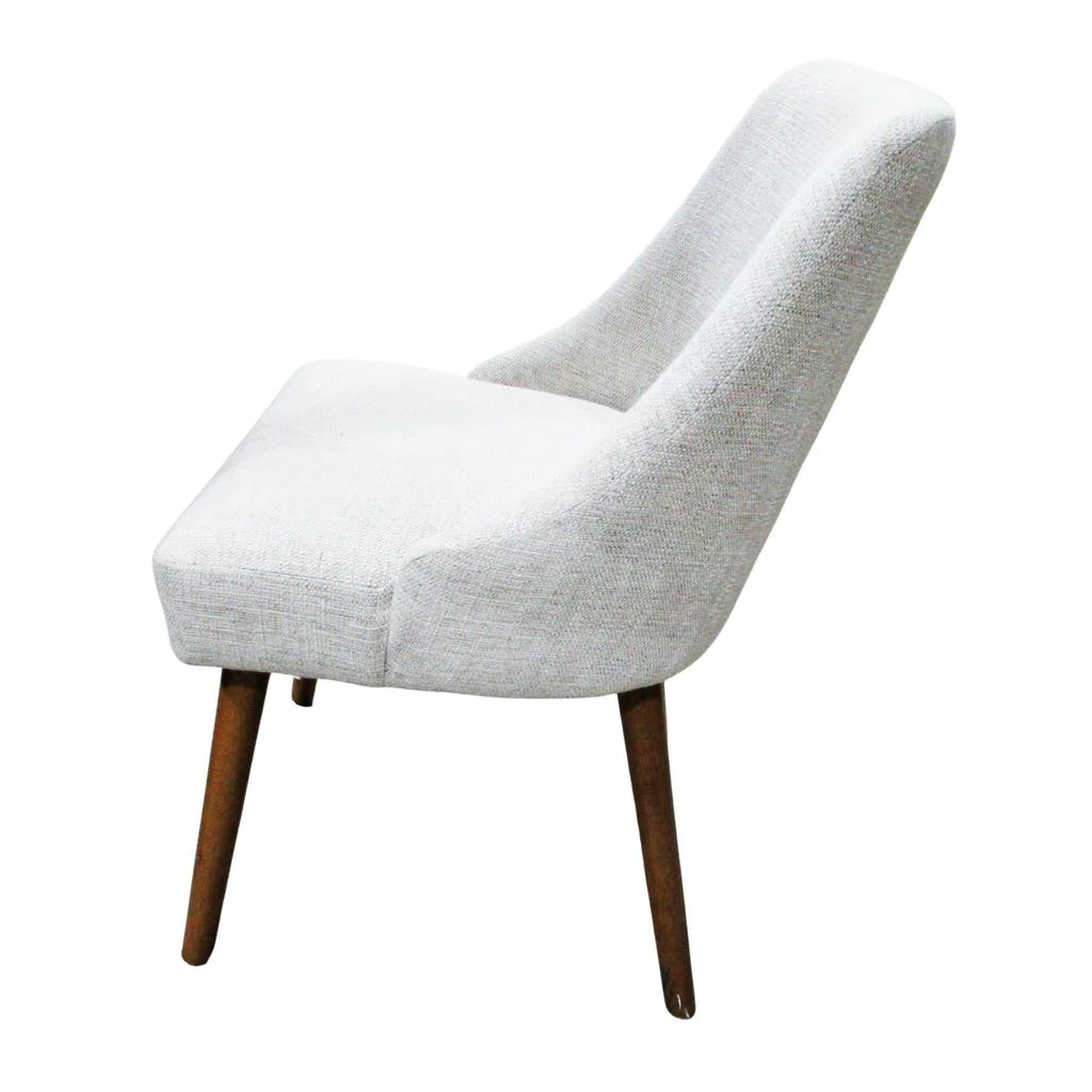 Huxton Dining Chair 2 Pack Light Brown - Image 4