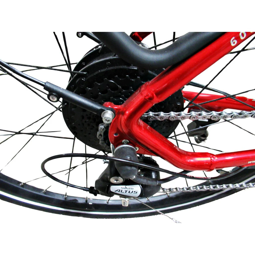 iGO Elite 3D HD Electric Bike Red - Image 5