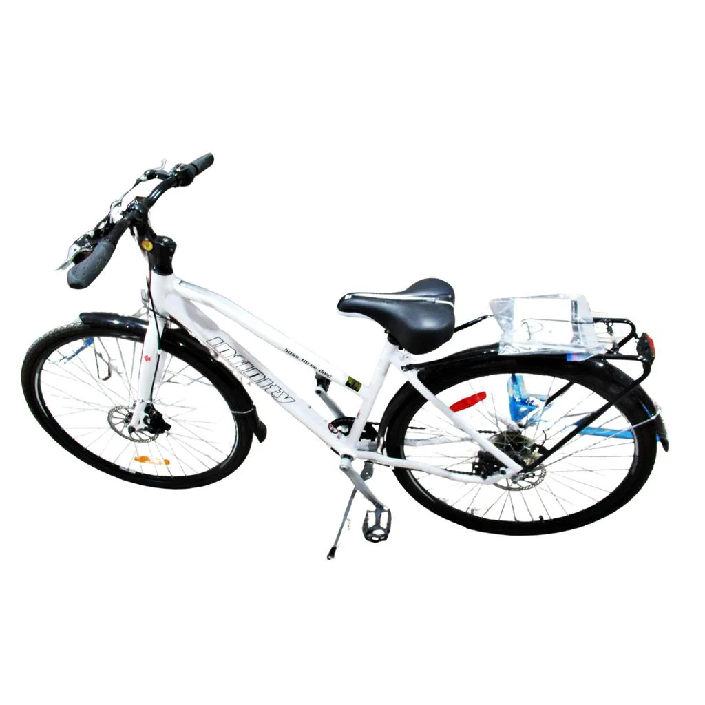 Infinity Boss.three 7 Speed 700c Ladies Comfort Bike  White