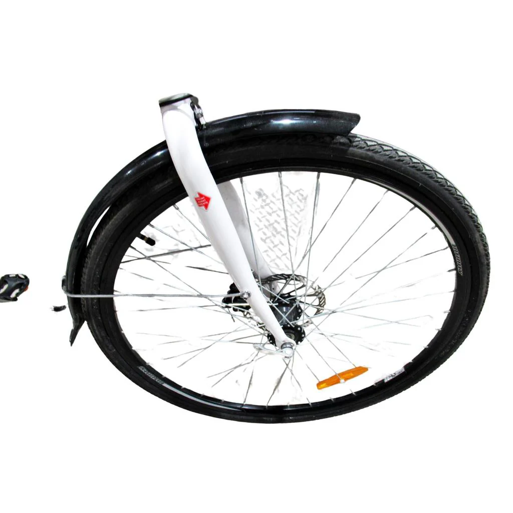 Infinity Boss.three 7 Speed 700c Ladies Comfort Bike  White - Image 4