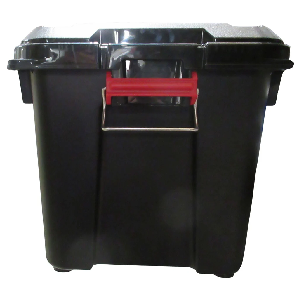Iris Weather Pro Store-It-All Storage Bin 4 Pack Black - Image 3