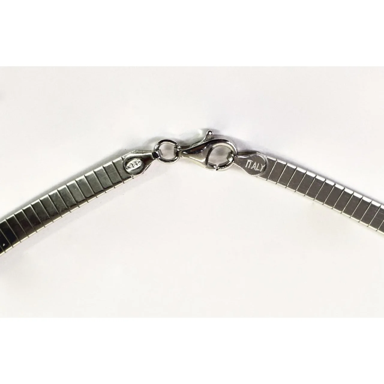 Italian Sterling Silver Fringe Choker - Image 4