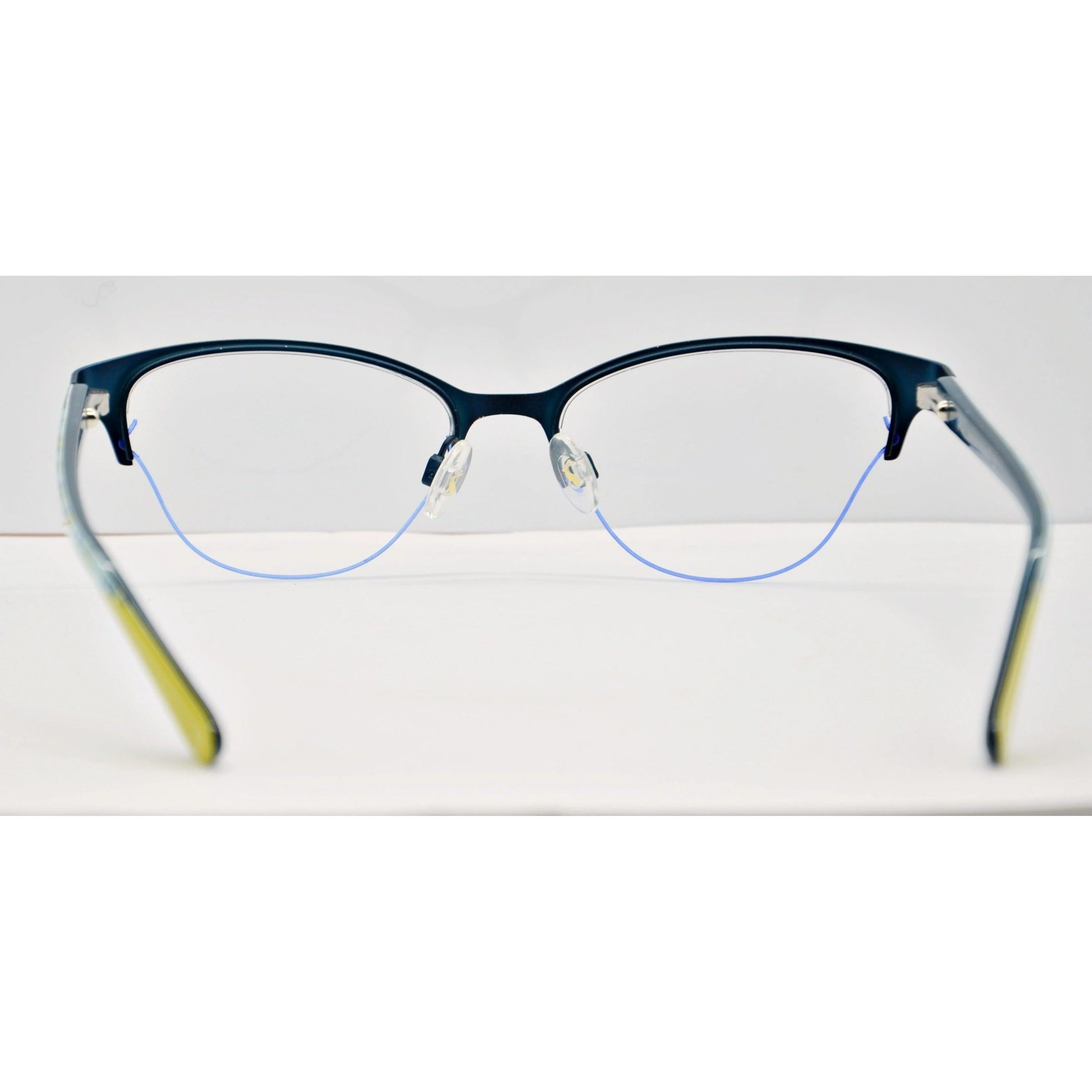 Joules Anna JO1040 Eyeglass Frame Blue/Yellow - Image 2