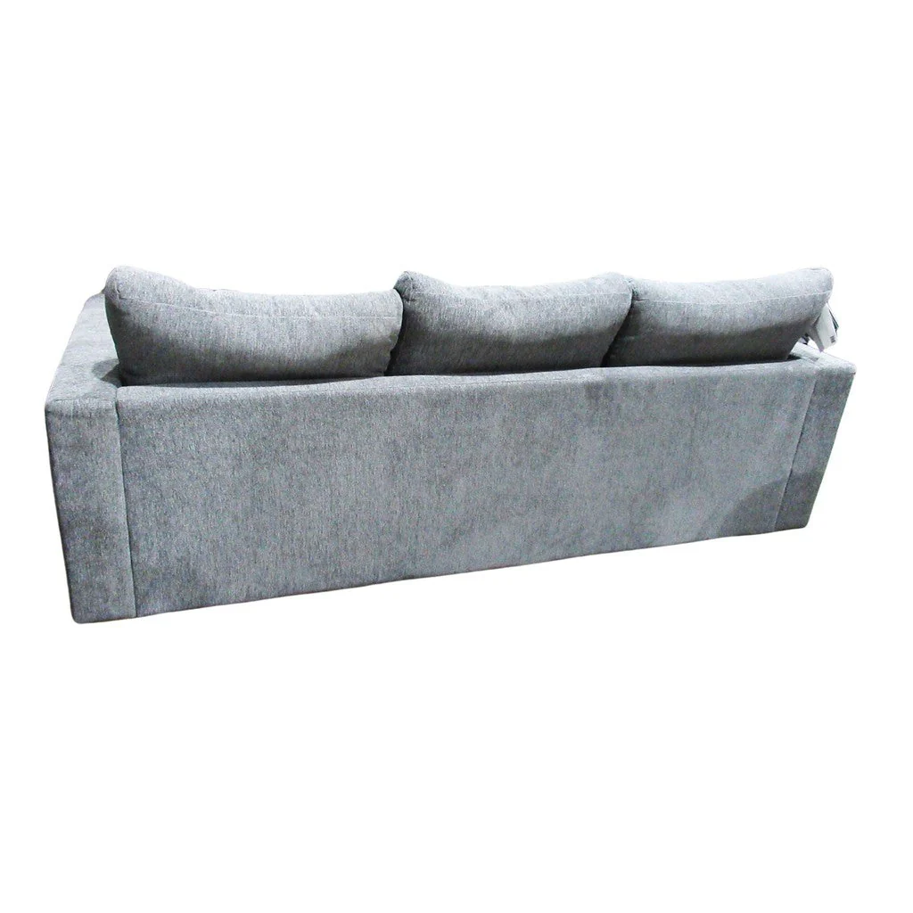 Kendall Fabric Sofa Dark Grey - Image 3