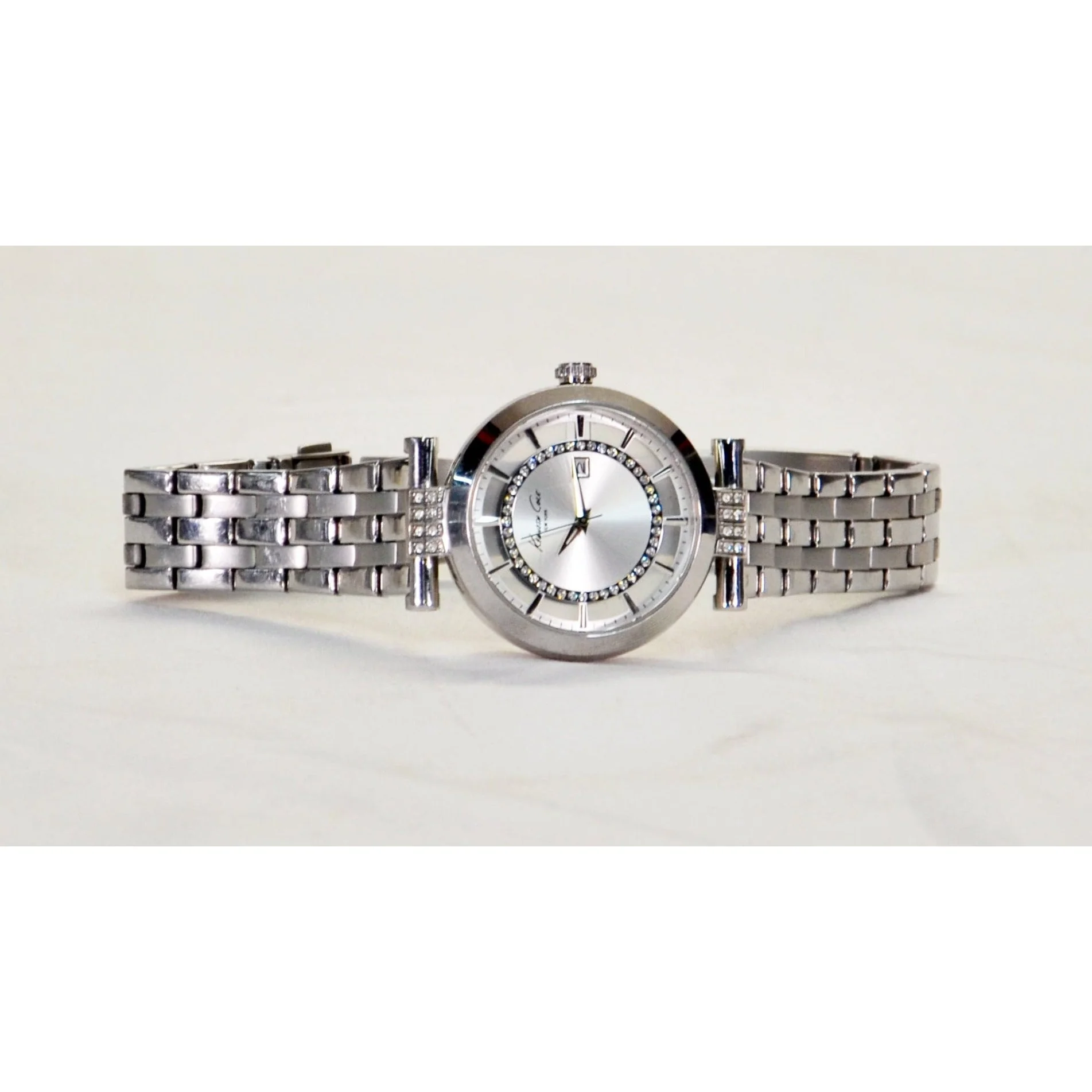 Kenneth Cole 10021103 Women's Transparency Analog Watch - Silver - Image 2
