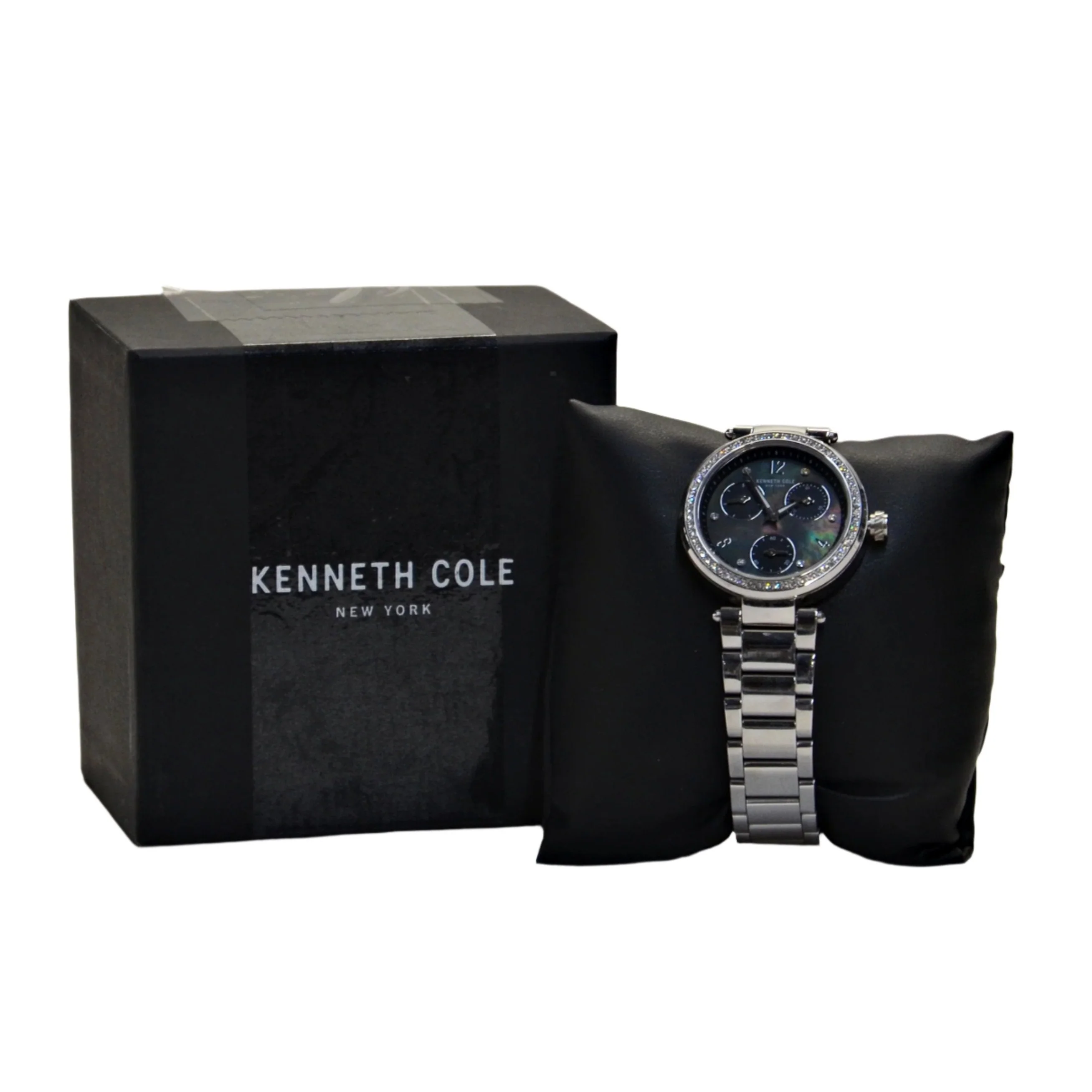 Kenneth Cole Women's Dress Sport Pearl Dial Crystalized Watch KC50735001 - Image 2