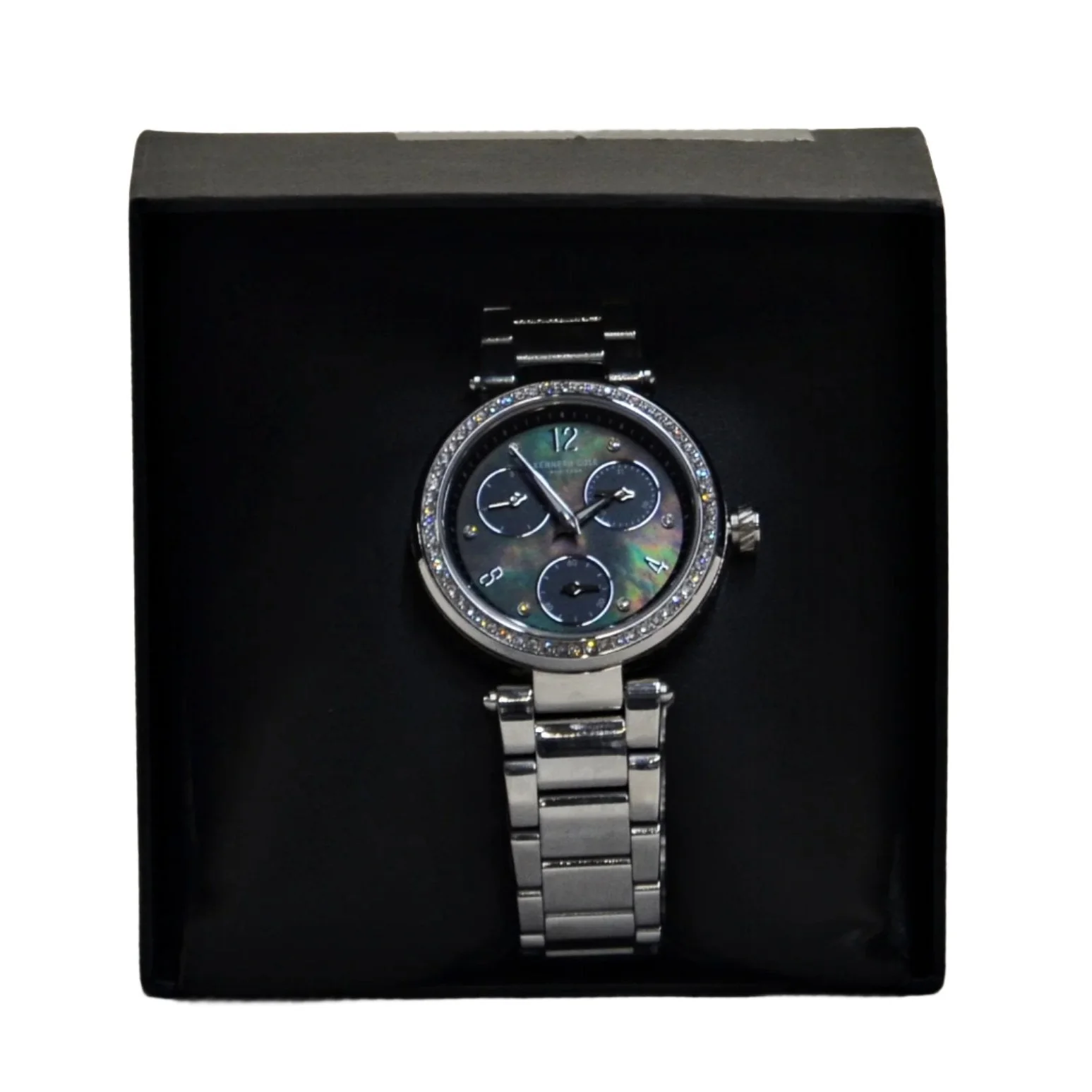 Kenneth Cole Women's Dress Sport Pearl Dial Crystalized Watch KC50735001 - Image 3