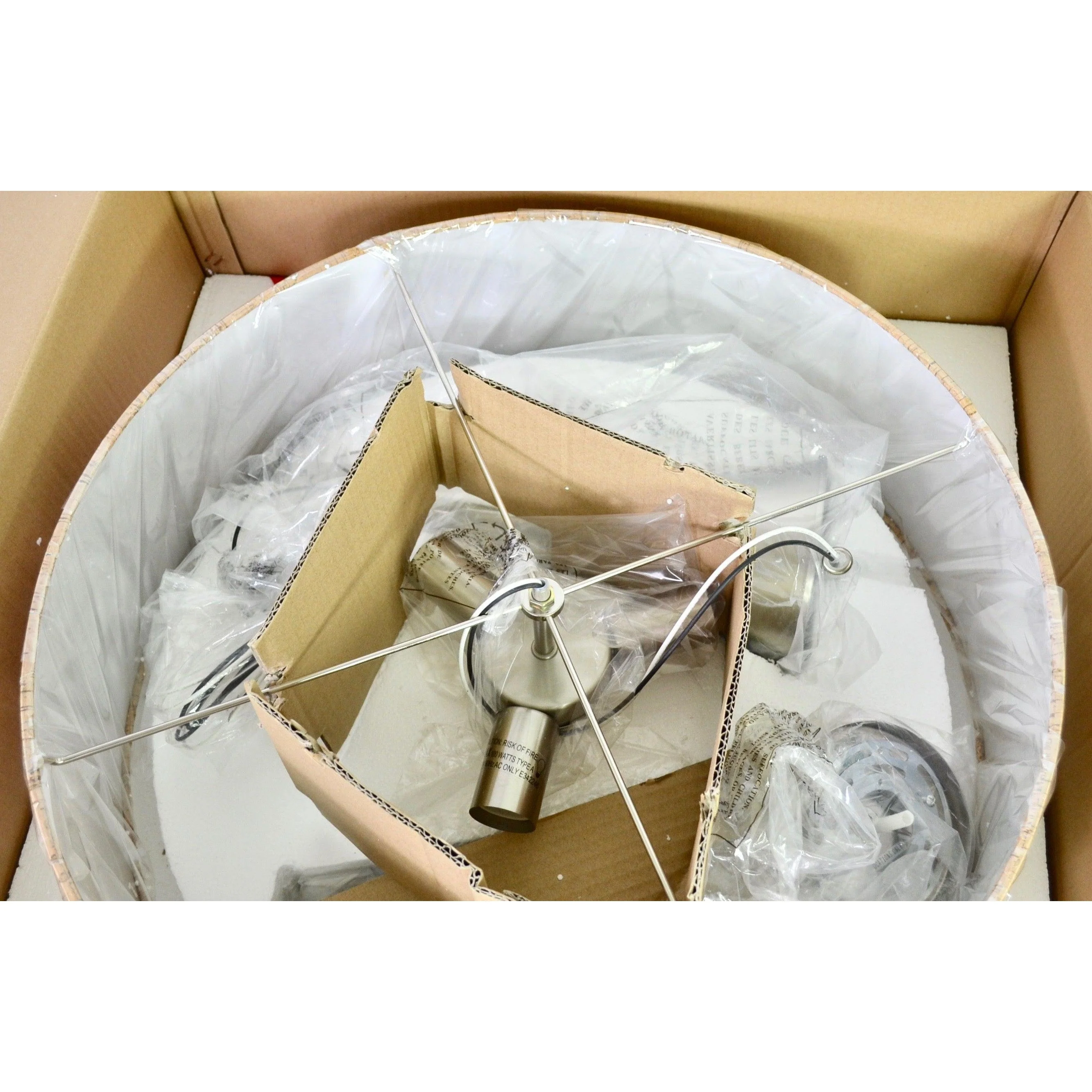 Kenroy Home Montes 3-Light Drum Chandelier - Image 4