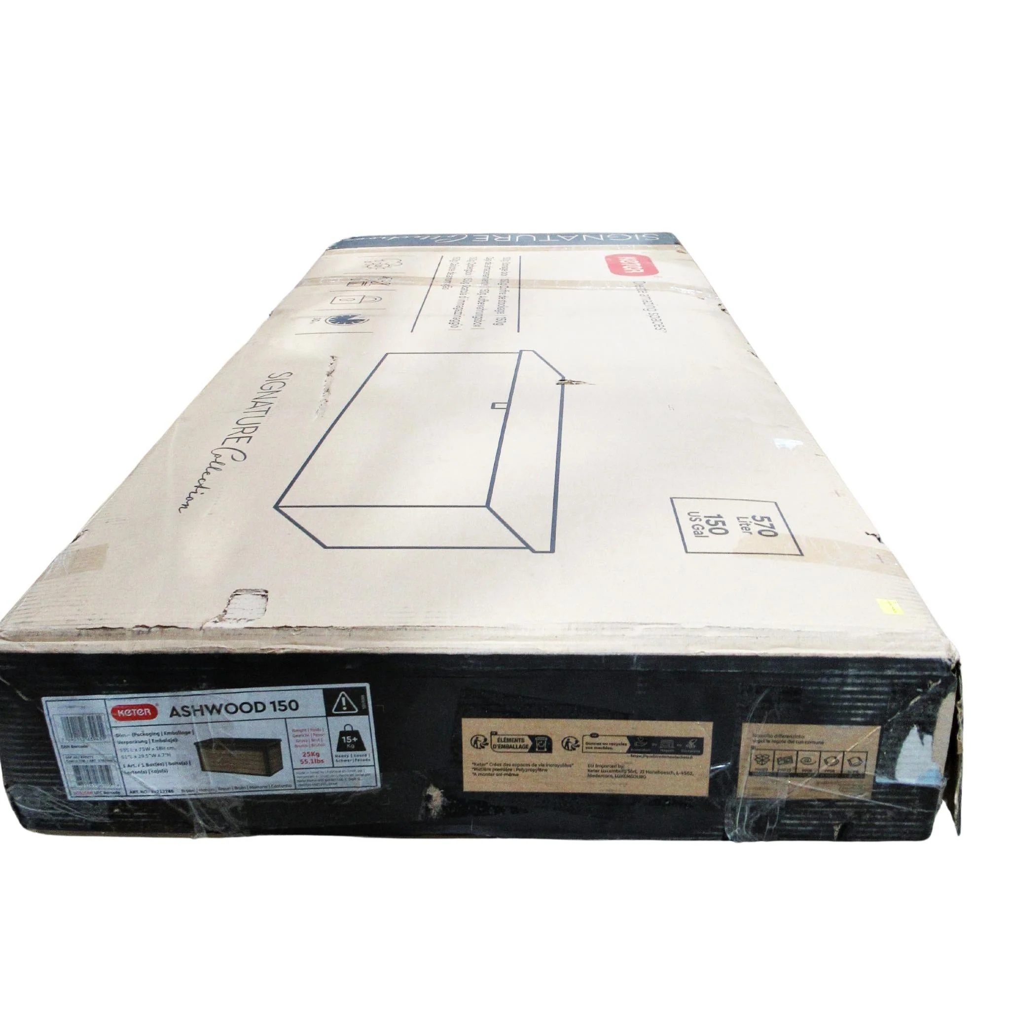 Keter Ashwood 150G Deck Box - Image 5