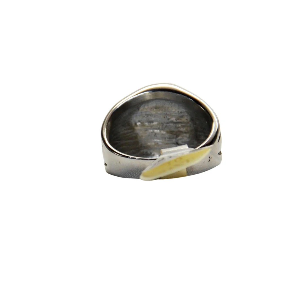Konov Jewelry Men's Classic Dollar Sign Ring Size 10 - Image 4