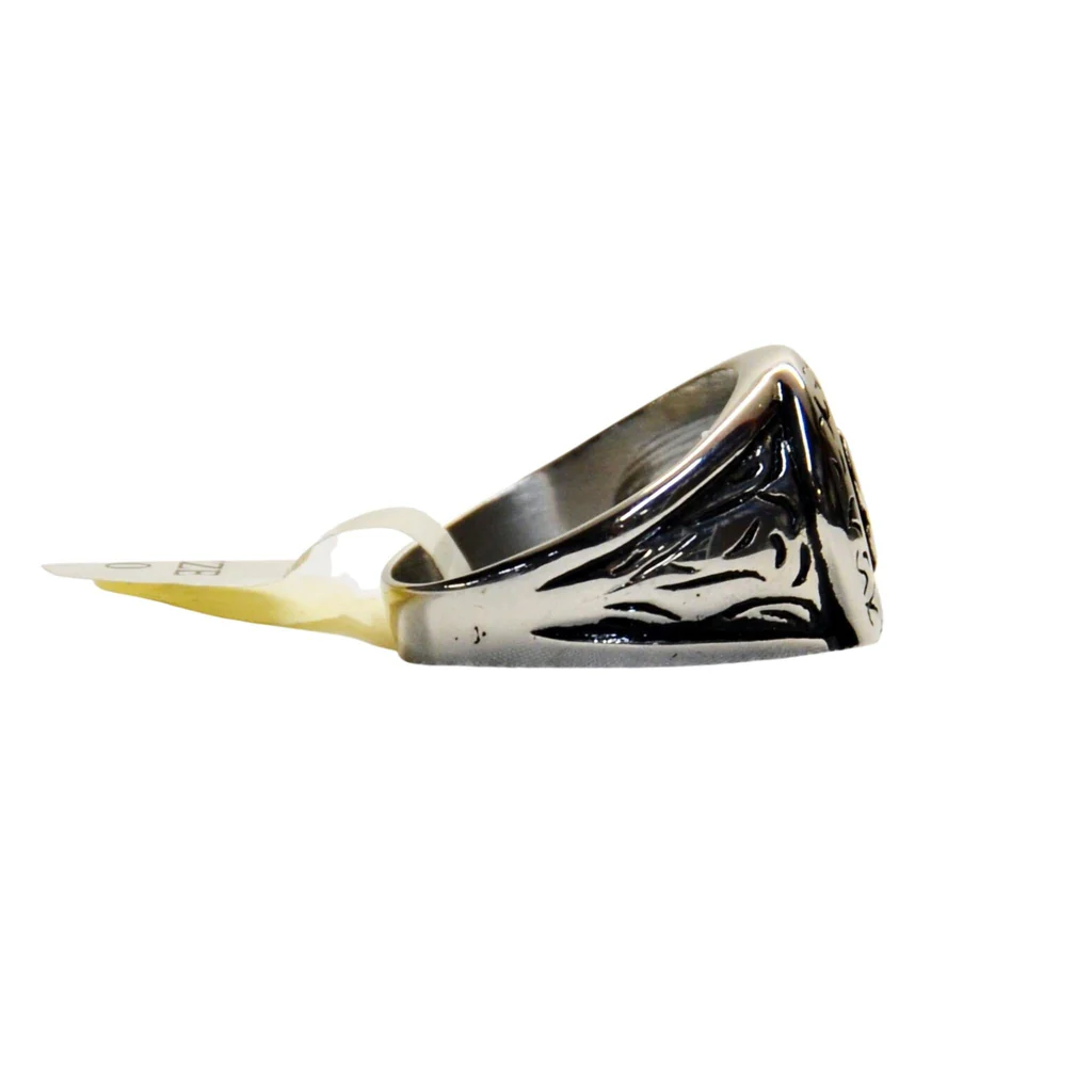 Konov Jewelry Men's Classic Dollar Sign Ring Size 10 - Image 6