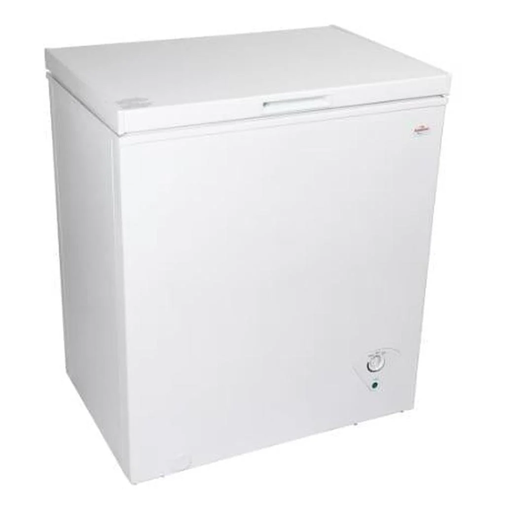 Koolatron Compact Chest Freezer, White, 5.5 Cubic Feet KTCF155