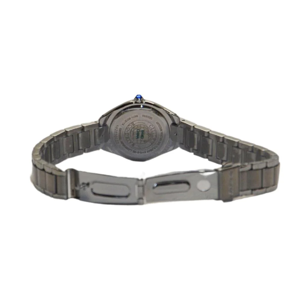 Citizen Ladies Eco-Drive Silhouette Crystal Accent Watch with Dark Blue Dial - Image 4