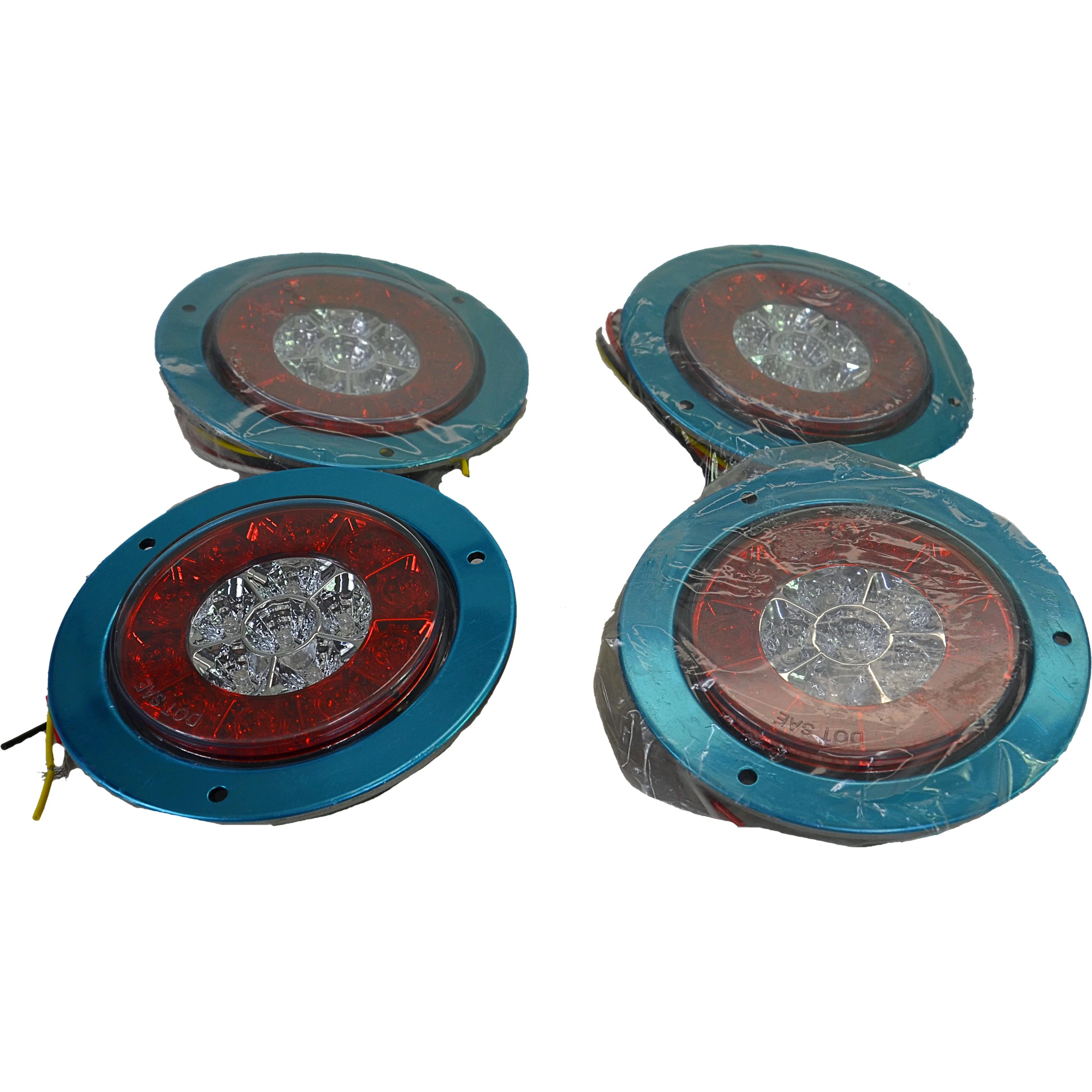 LED Truck Trailer 4" Tail Lights 4 Piece Set - Image 6