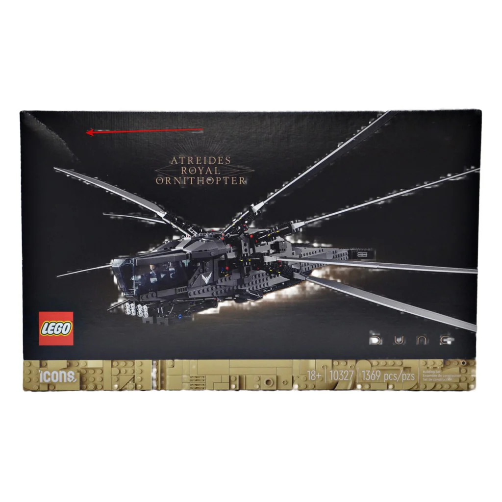 LEGO 10327 Icons Dune Atreides Royal Ornithopter 1369 pcs - Image 7