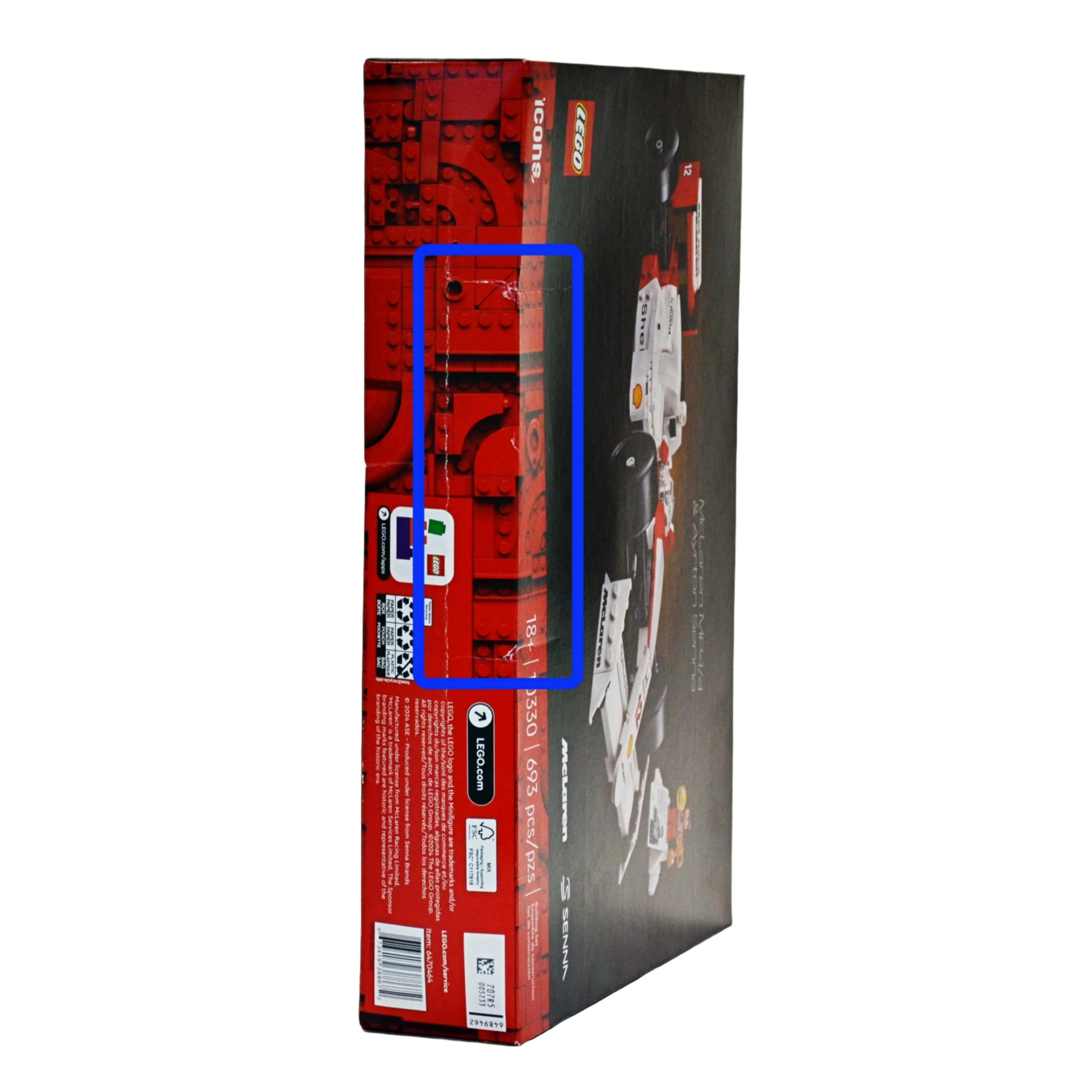 LEGO 10330 Icons McLaren MP4/4 & Ayrton Senna - Image 11