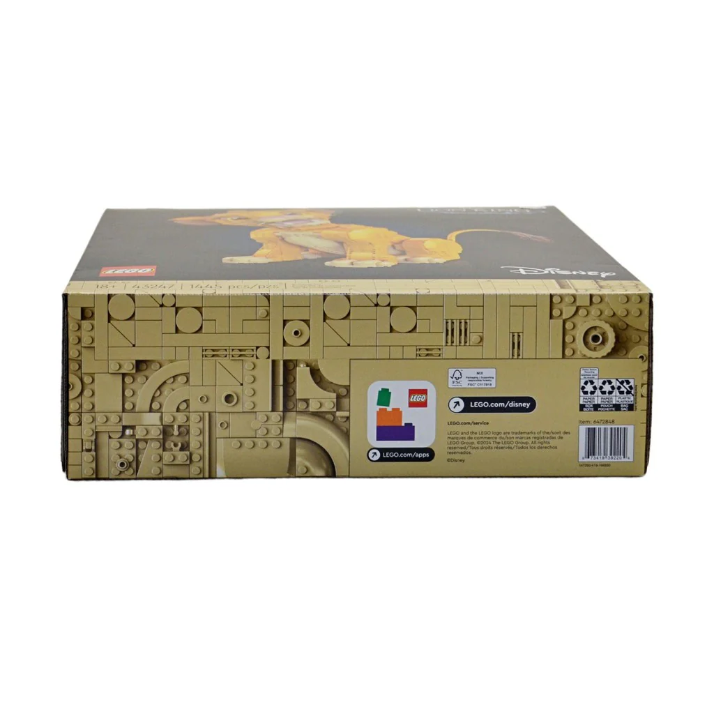 LEGO 43247 Disney Young Simba the Lion King - Image 5
