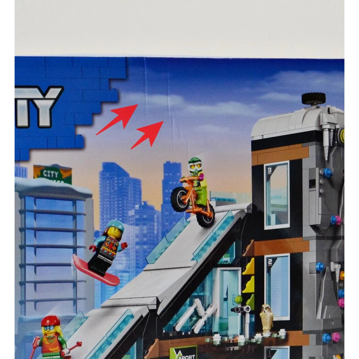 LEGO 60366 City Community Ski and Climbing Center (2023) 1045 pcs - Image 8