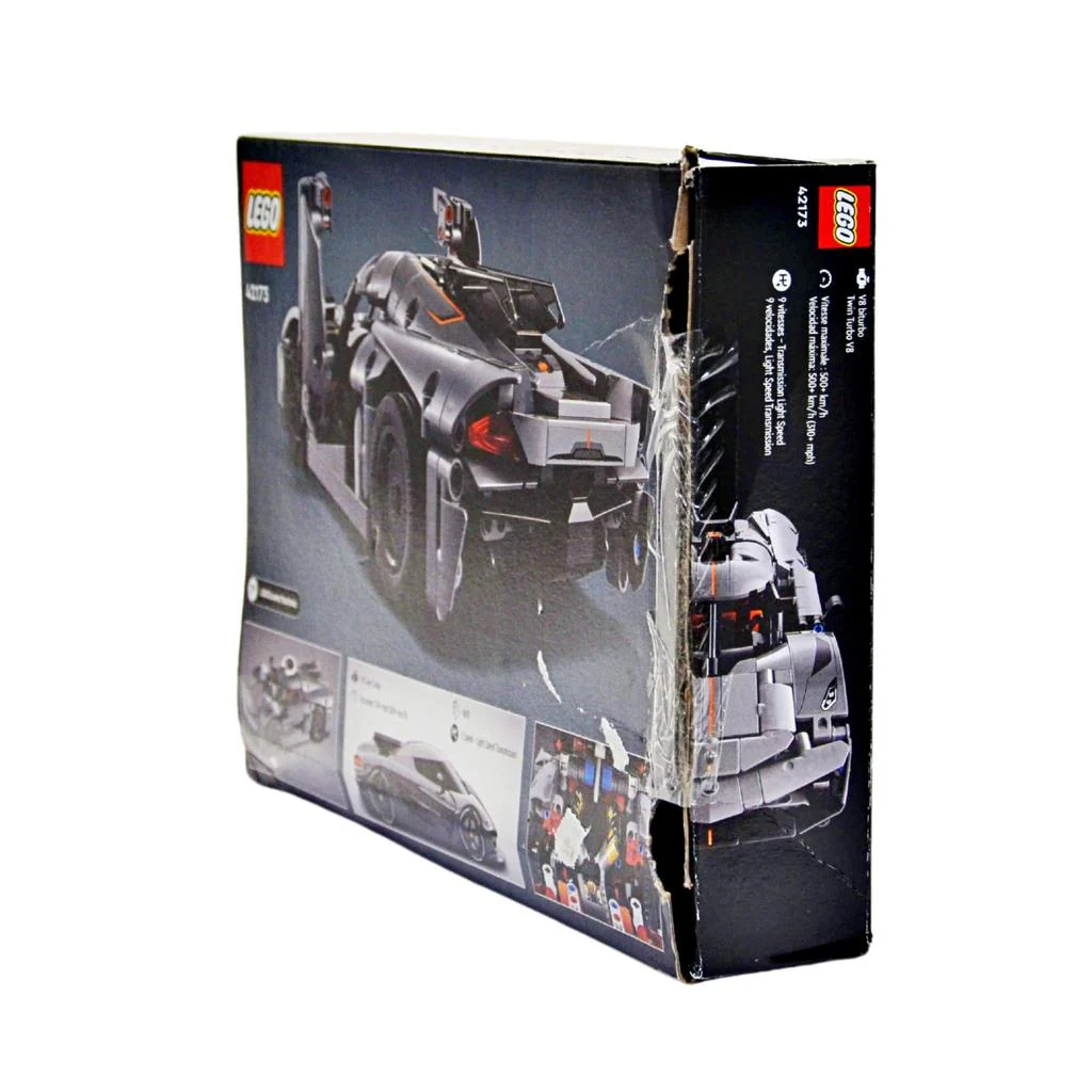 LEGO Technic 42173 Koenigsegg Jesko Absolut Hyper Sport Car Set-Grey - Image 3