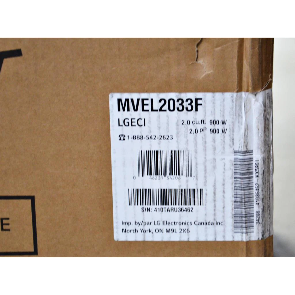 LG 2.0 cu ft Over the Range Microwave Oven with Easy Clean MVEL2033F - Image 3