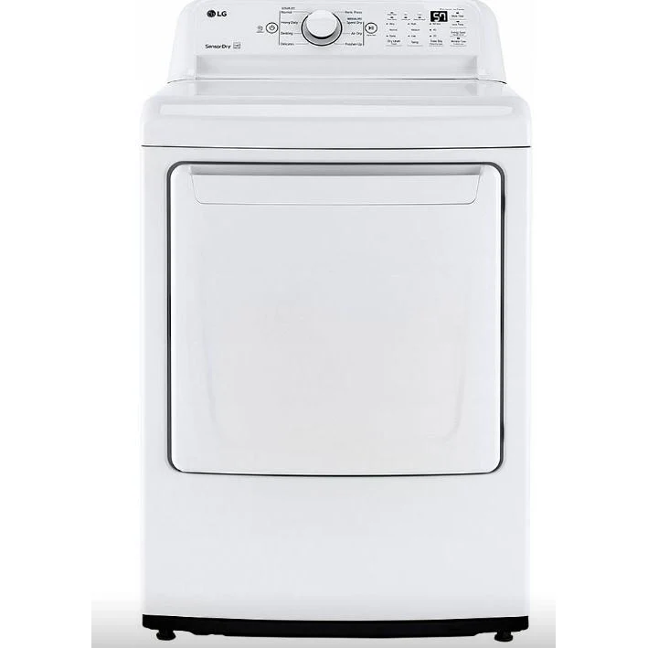 LG 7.3 cu. ft. Ultra Large Front Load Electric Dryer with Sensor Dry Technology DLE7000W