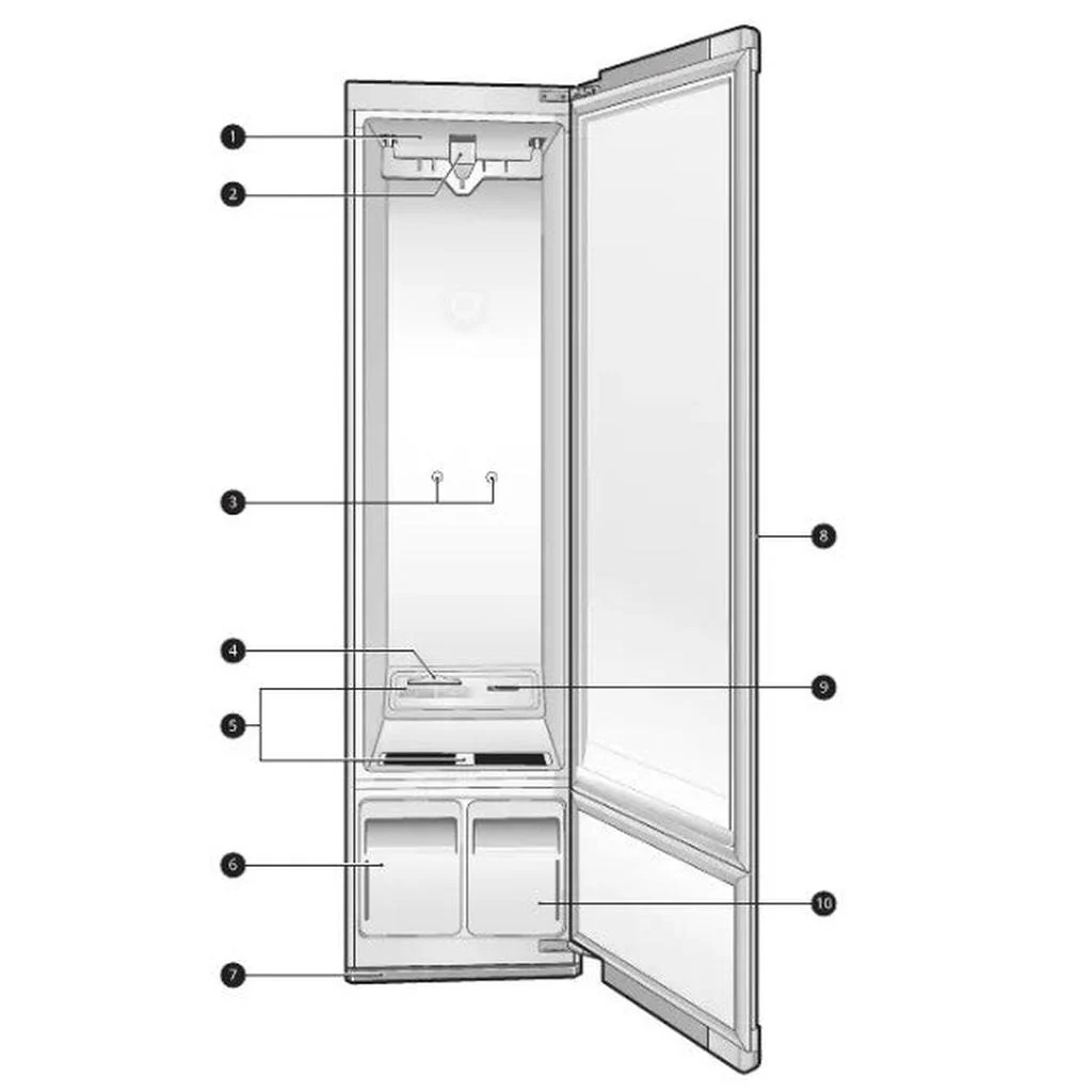 LG Styler Steam Clothing Care System S3CW - Image 2