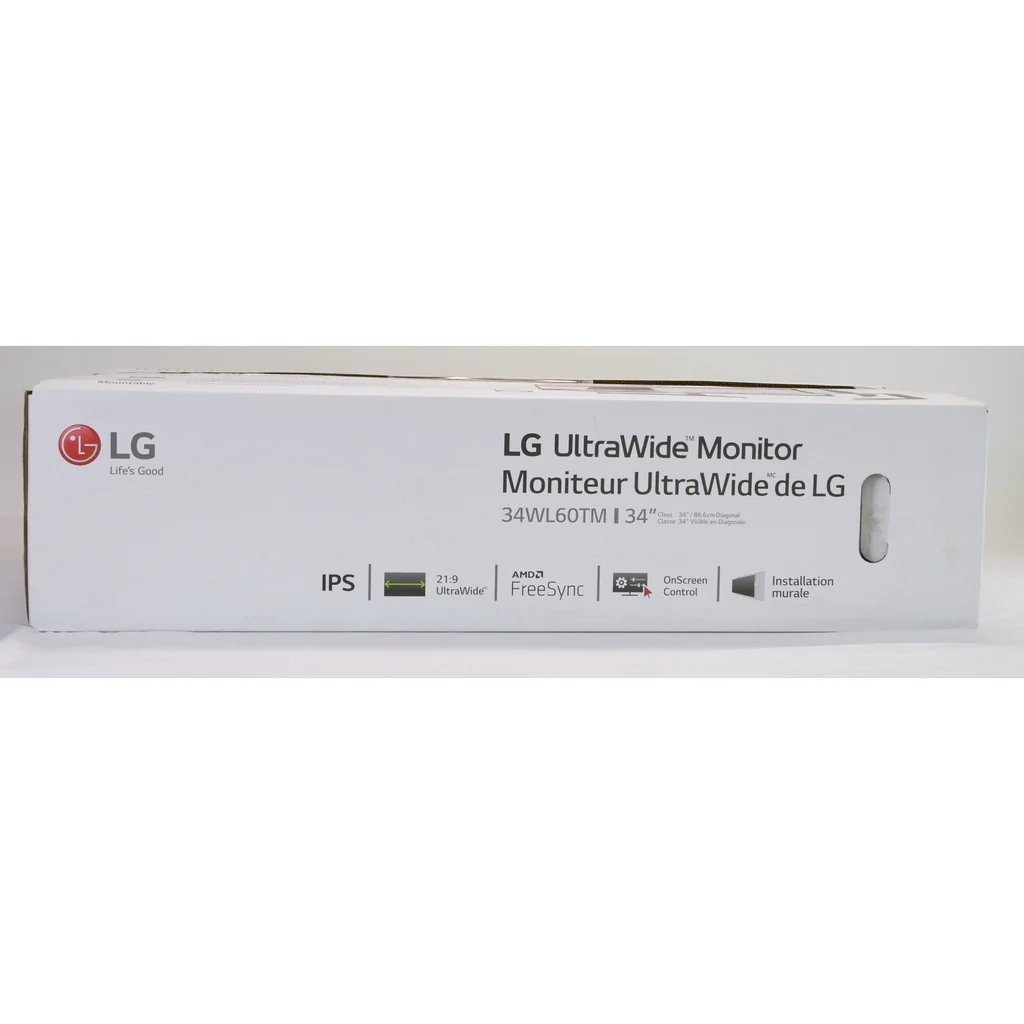 LG Ultrawide Monitor 34WL60TM - FHD IPS - 34" - Black - Image 6