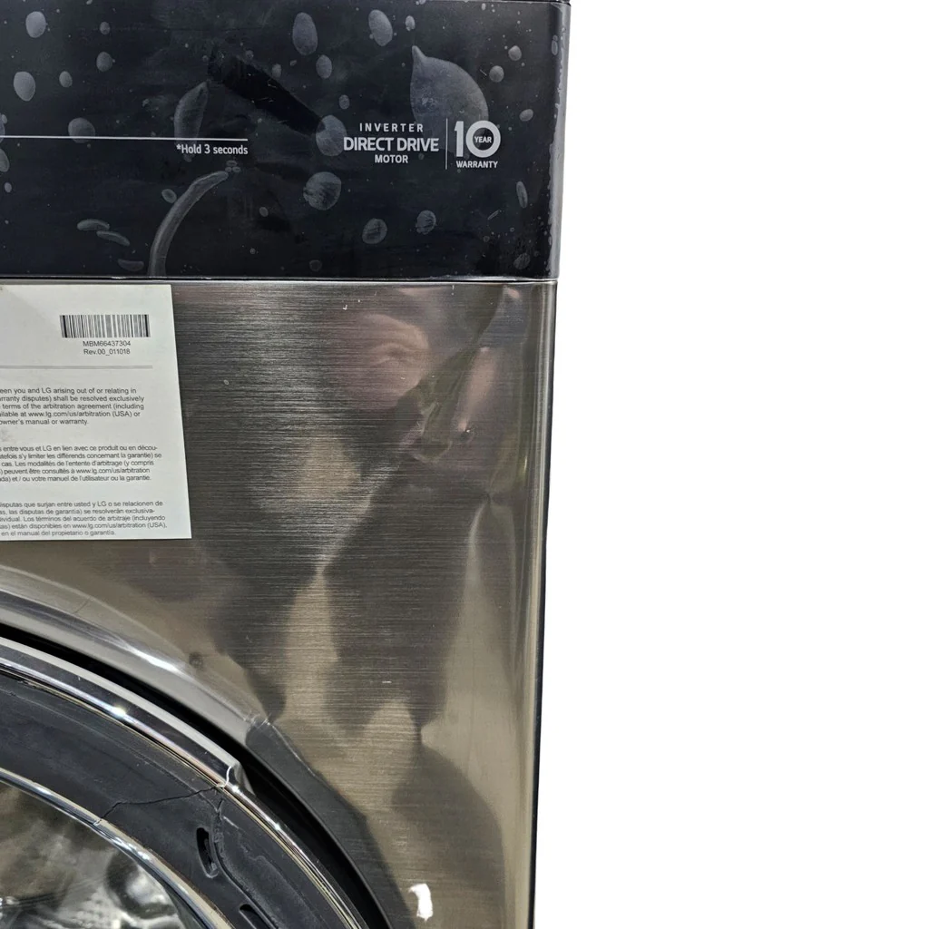 LG WashTower™ with 5.2 Cu. Ft. Washer and 7.4 Cu. Ft. Dryer - WKEX200HVA - Image 4