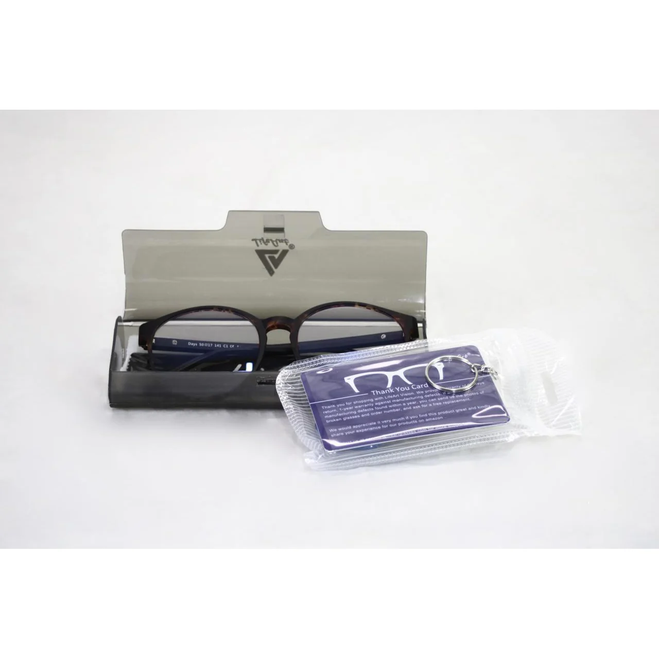 LifeArt Unisex Computer Glasses Tortoise - Image 4