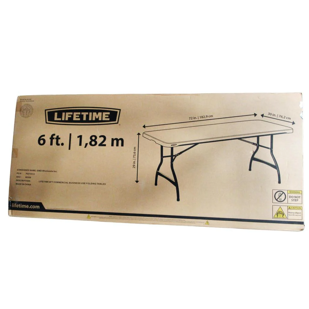 Lifetime Commercial Folding Table - Image 4