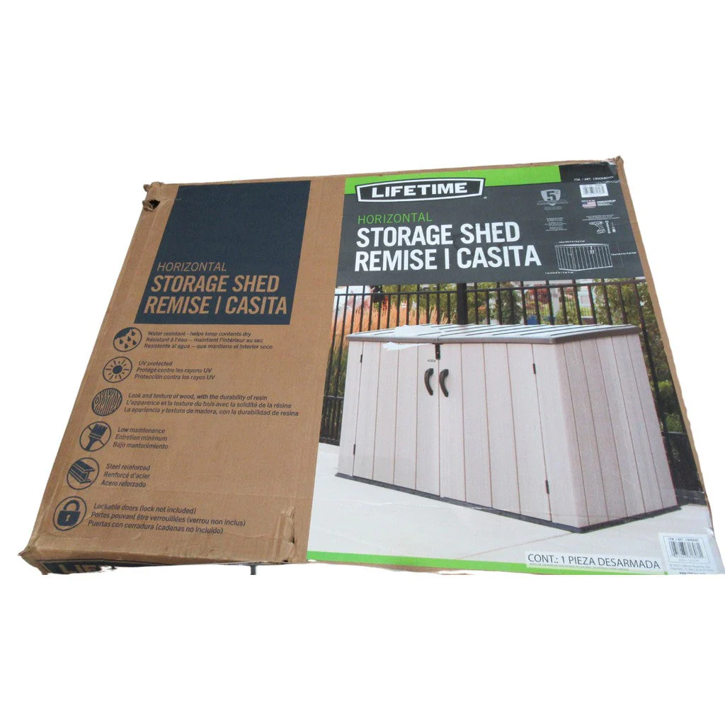 Lifetime Horizontal Storage Shed - Image 5
