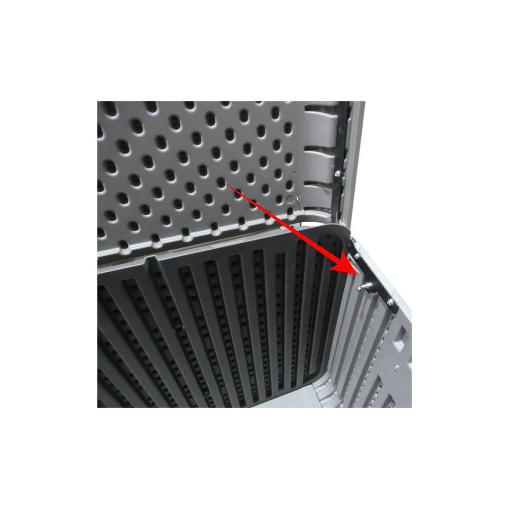 Lifetime Modern Storage Deck Box 165G Used - Image 7