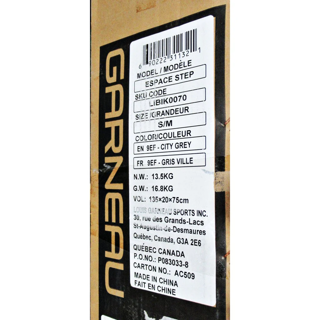 Louis Garneau Espace Bike S/M Grey - Image 5