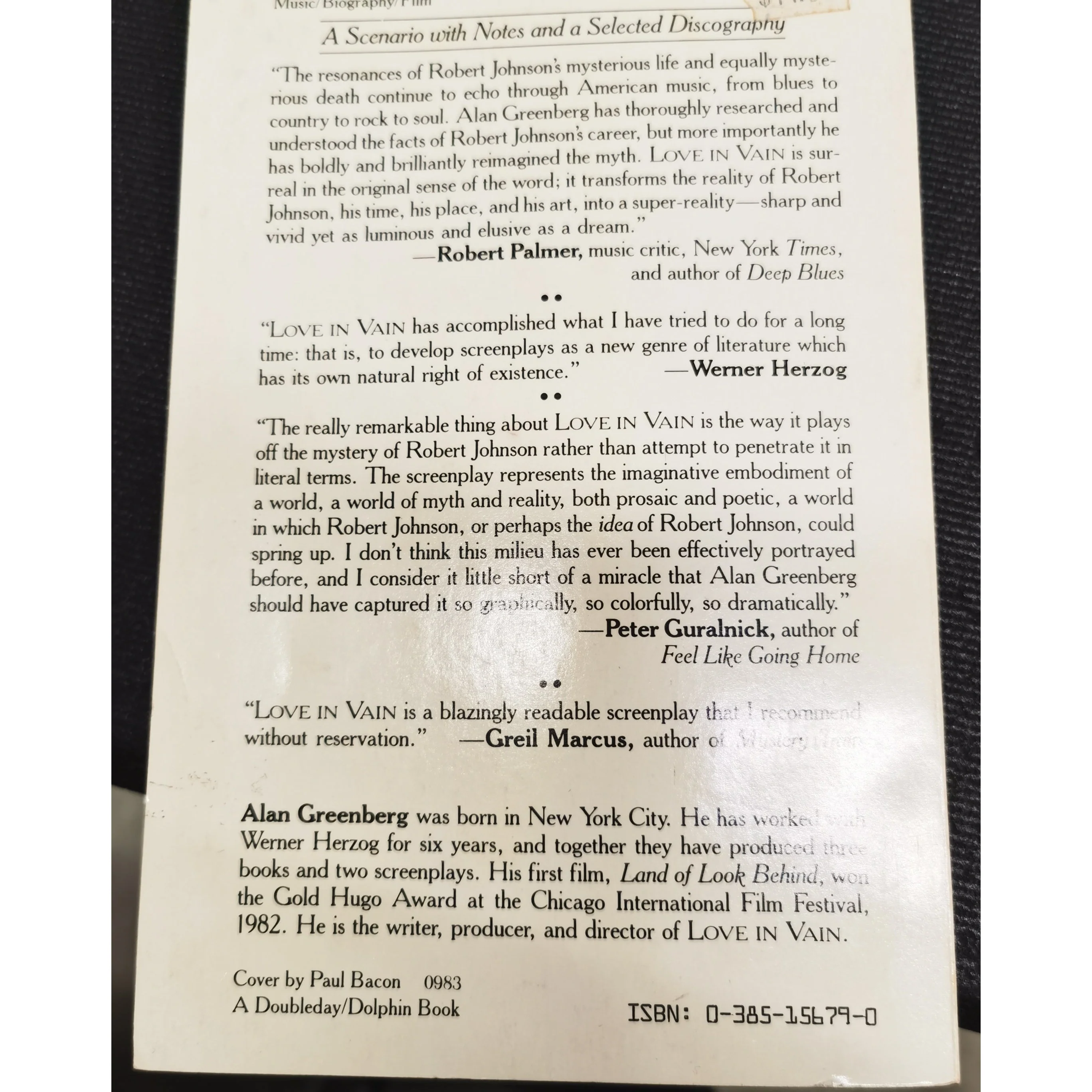 Love in Vain by Alan Greenberg | Pre-owned | First Edition | Collectable - Image 5
