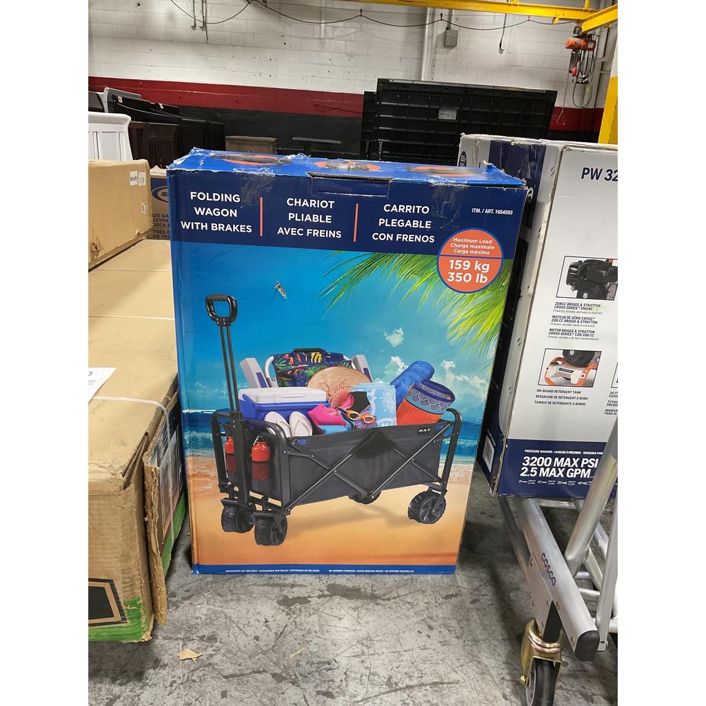 Mac Sport - Folding trolley with off-road wheel brakes - Image 5