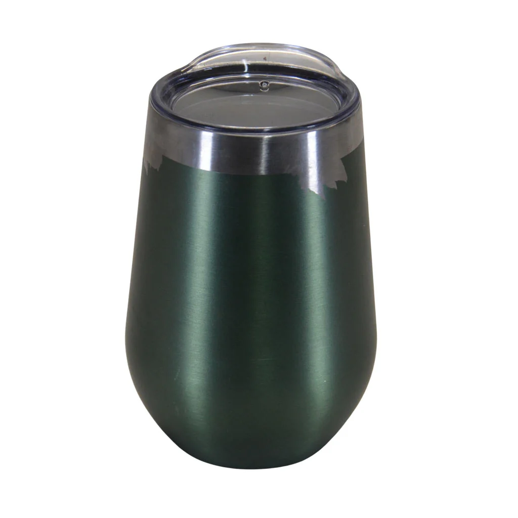 Manna Stemless Insulated Metal Tumbler - Green 350ml - Image 3