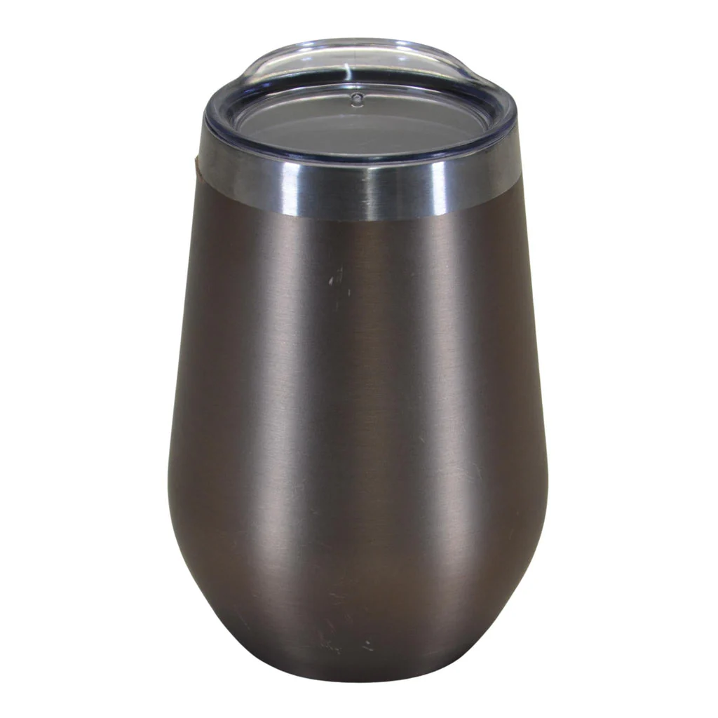 Manna Stemless Insulated Metal Tumbler - Tan 350ml - Image 3