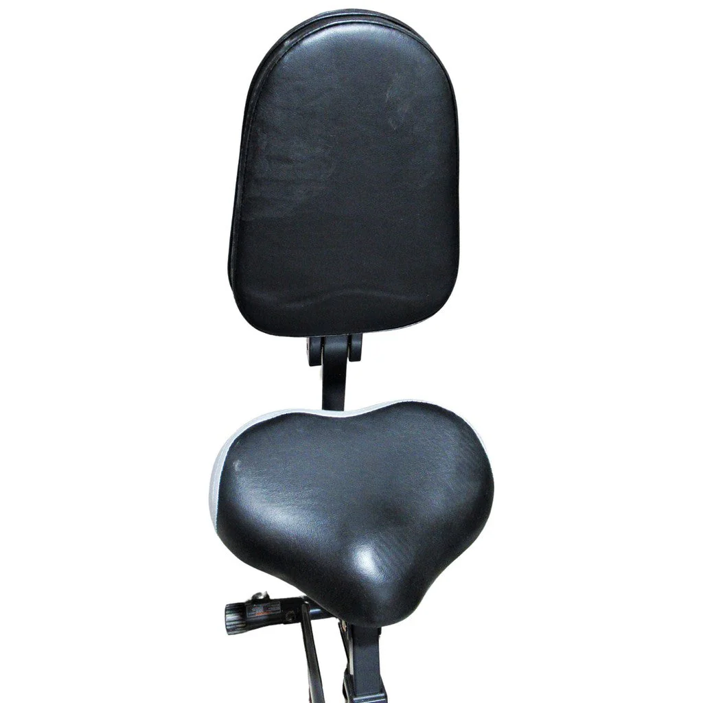 Marcy Foldable Exercise Bike with High-back Seat - Image 5