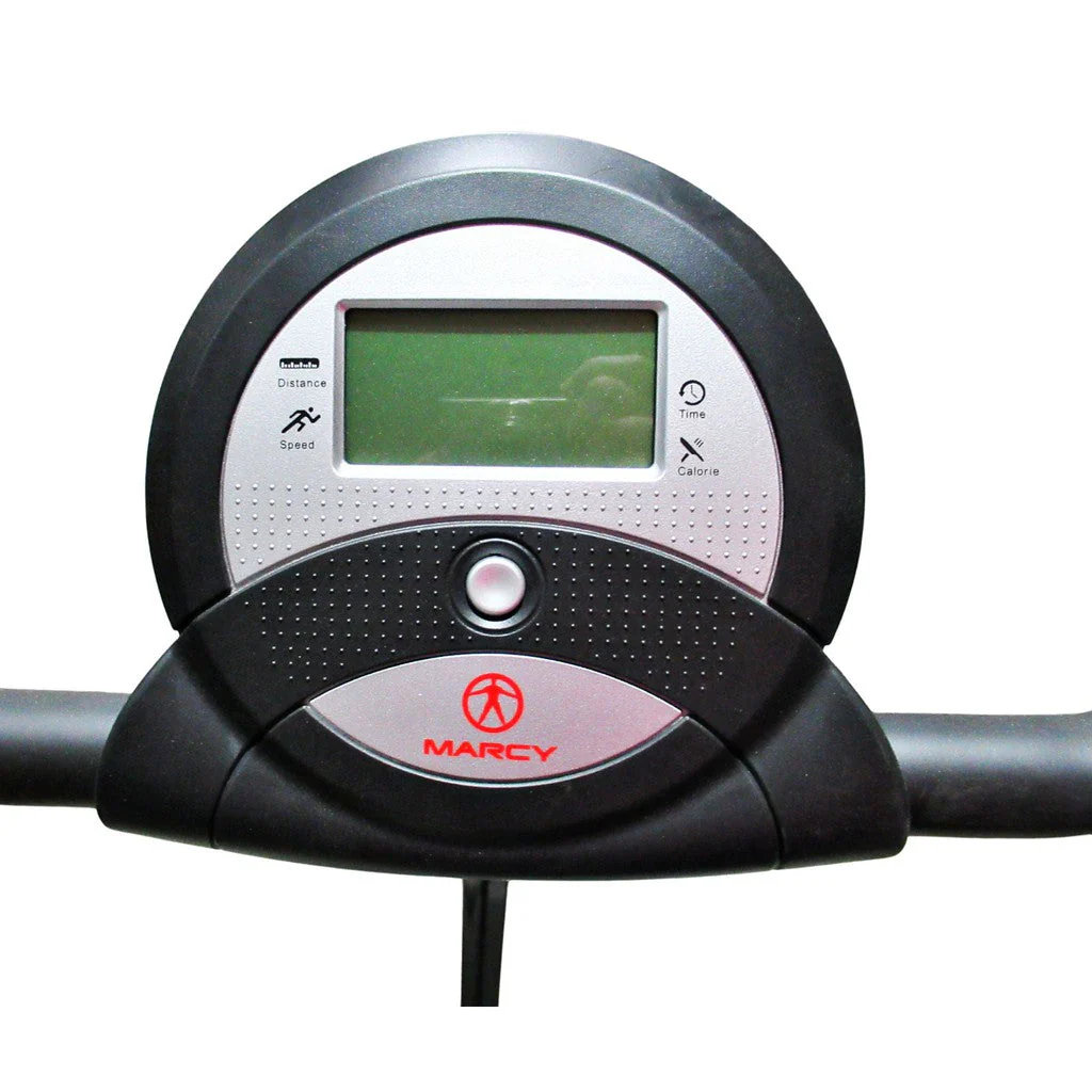 Marcy Foldable Exercise Bike with High-back Seat - Image 8