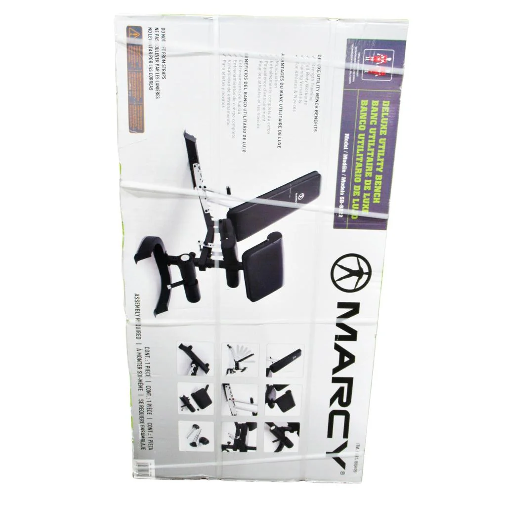 Marcy Utility Bench with Arm Curl - Image 2
