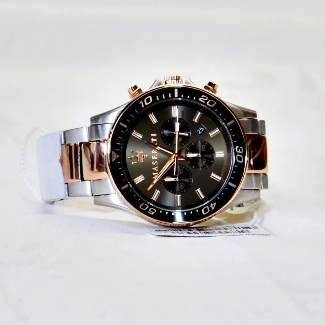 Maserati Sfida Chronograph Quartz Men's Watch Black Dial - Image 3