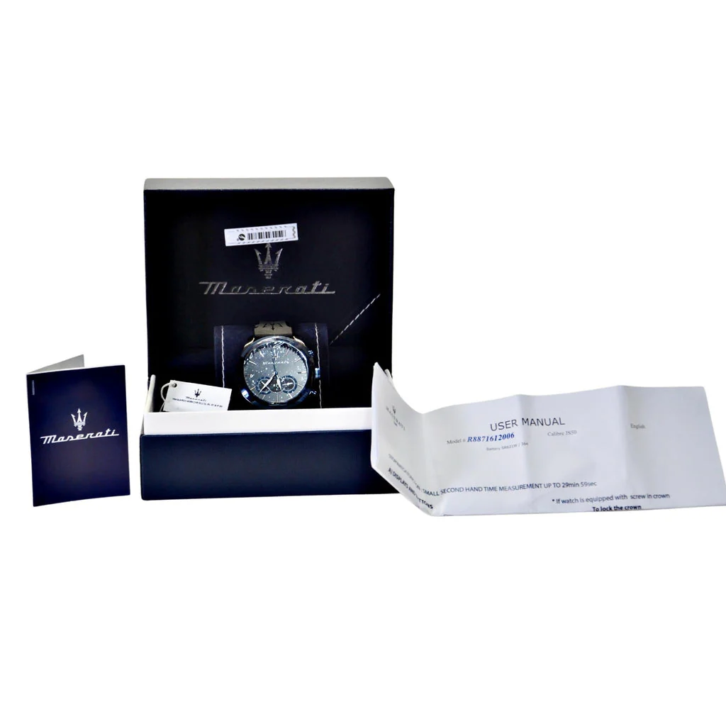 Maserati Men’s Traguardo Watch R8871612006 Black - Image 5