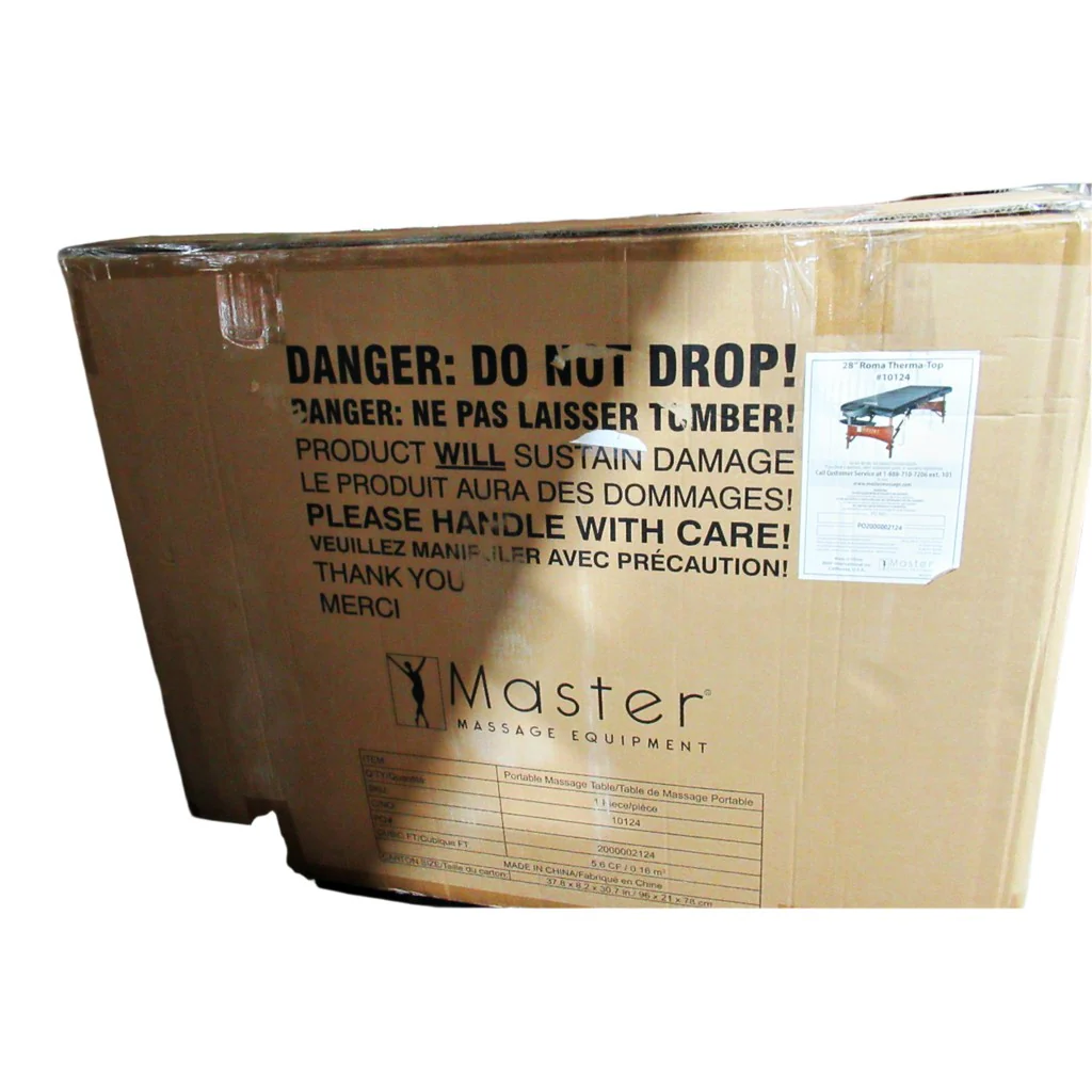Master Roma Therma-Top 28 in. Massage Table Bundle - Image 2