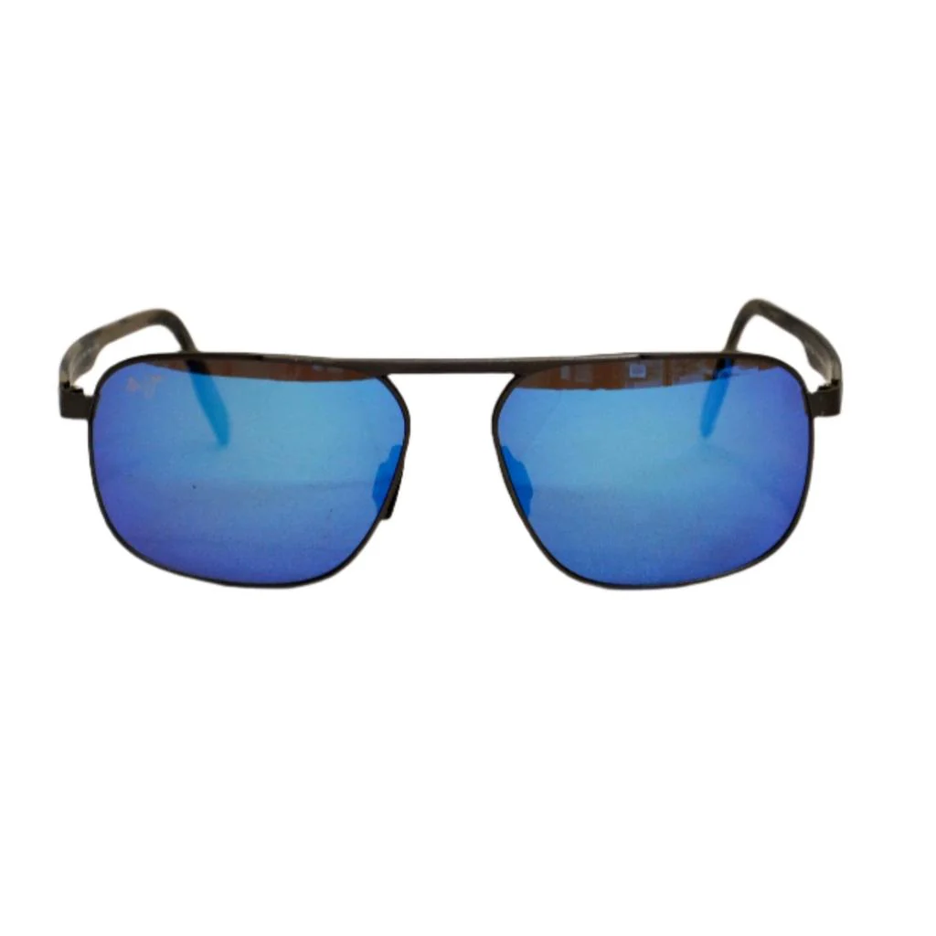 Maui Jim Unisex B777 Sunglasses - Gunmetal Blue - Image 3